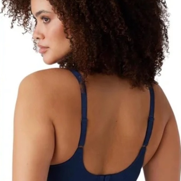 Wacoal Women's Visual Effects Minimizer Bra in Bellwether Blue Size 34DD NWT - Picture 3 of 4